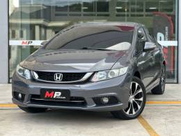 HONDA - CIVIC - 2015/2016 - Cinza - R$ 82.900,00