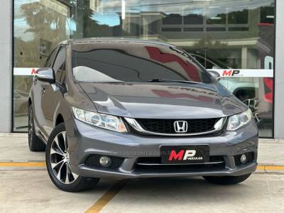 HONDA - CIVIC - 2015/2016 - Cinza - R$ 82.900,00